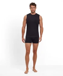 FALKE Tanktop 2-Pack Schwarz/Dunkelblau/Rot