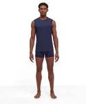 FALKE Tanktop 2-Pack Dunkelblau/Schwarz/Blau/Hellblau
