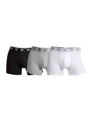 CR7 Retro Pants Herren Boxershorts Trunks Multipack Grau/Weiß