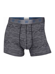 CR7 Retro Pants Herren Boxershorts Trunks Multipack Dunkelblau/Grau/Blau