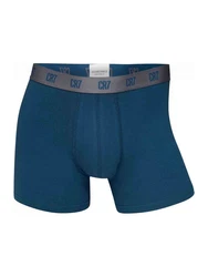 CR7 Retro Pants Herren Boxershorts Trunks Multipack Dunkelblau/Grau/Blau
