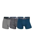 CR7 Retro Pants Herren Boxershorts Trunks Multipack Dunkelblau/Grau/Blau CR7 Retro Pants Herren Boxershorts Trunks Multipack Dunkelblau/Grau/Blau