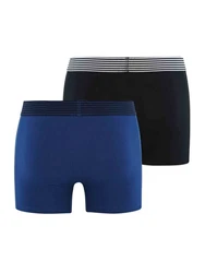 CR7 Retro Pants Herren Boxershorts Trunks Multipack Dunkelblau/Blau
