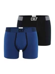 CR7 Retro Pants Herren Boxershorts Trunks Multipack Dunkelblau/Blau CR7 Retro Pants Herren Boxershorts Trunks Multipack Dunkelblau/Blau