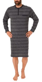 Normann Pyjama Herren Nachthemd langarm Normann Pyjama Herren Nachthemd langarm