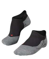 FALKE Laufsocken RU4 Endurance Invisible Rot/Dunkelgrau/Schwarz/Grau