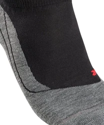 FALKE Laufsocken RU4 Endurance Invisible Rot/Dunkelgrau/Schwarz/Grau