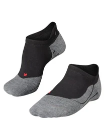 FALKE Laufsocken RU4 Endurance Invisible Rot/Dunkelgrau/Schwarz/Grau