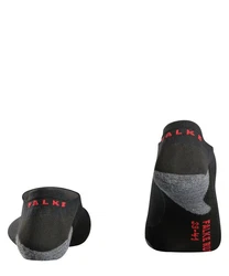 FALKE Laufsocken RU5 Race Invisible Rot/Grau/Schwarz