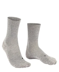 FALKE Sportsocken GO2 1-Paar für Spikeschuhe Grau/Hellgrau/Weiß