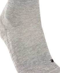 FALKE Sportsocken GO2 1-Paar für Spikeschuhe Grau/Hellgrau/Weiß