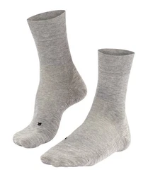 FALKE Sportsocken GO2 1-Paar für Spikeschuhe Grau/Hellgrau/Weiß