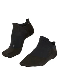 FALKE Sportsocken GO5 Invisible Schwarz/Braun/Lila