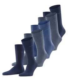 Socken Solid-Mix 5-Pack (5-Paar) mit hohem Baumwollanteil