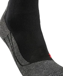 FALKE Laufsocken RU3 Comfort Schwarz/Rot/Dunkelgrau