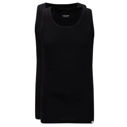 Unterhemd Daywear (Mehrpack, 2-St., 2 Stck) feine Ripp-Qualitt, mit verlngertem Rcken im 2er Pack