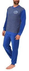 Normann Pyjama Herren langarm Schlafanzug (291) 29113573