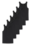 uncover by SCHIESSER Unterhemd Basic  Schwarz/Dunkelgrau/Grau