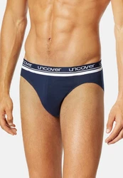 uncover by SCHIESSER Slip Basic Spar-Set Rio Slip Dunkelblau