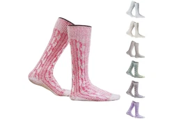 German Wear Trachtensocken GW200 Trachtensocken Rosa/Mischfarben
