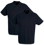 GTZBURG Unterziehshirt V-Ausschnitt Dunkelblau