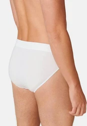 Schiesser Slip 95/5 Stretch Organic Cotton Spar-Set Rio Slip Grau/Weiß/Hellgrau