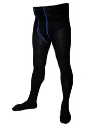 WERI SPEZIALS Strumpfhersteller GmbH Strickstrumpfhose Herrenstrumpfhosen Dunkelblau/Blau/Schwarz