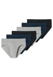 Schiesser Slip 6er Pack 95/5 Essentials Organic Cotton 