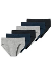 Slip 6er Pack 95/5 Organic Cotton (Spar-Set, 6-St) Mini Slip / Unterhose - Baumwolle - Ohne Eingriff -