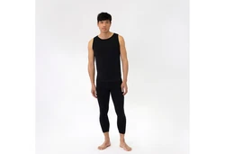 TAO Funktionsunterhose Funktionsunterwäsche LANGE TIGHT Schwarz/Braun