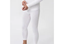 TAO Funktionsunterhose Funktionsunterwäsche LANGE TIGHT Weiß/Creme/Braun