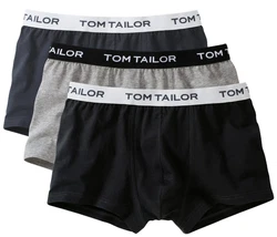 TOM TAILOR Retro Pants Herren Boxershorts (3-St) 3er Pack 