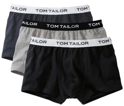 TOM TAILOR Retro Pants Herren Boxershorts (3-St) 3er Pack 