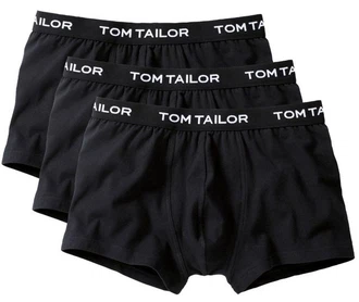 TOM TAILOR Retro Pants Herren Boxershorts (3-St) 3er Pack
