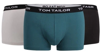 TOM TAILOR Retro Pants Herren Boxershorts (3-St) 3er Pack 