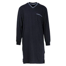 GTZBURG Pyjama Herren Nachthemd - Nightshirt, Rundhals (1 tlg)