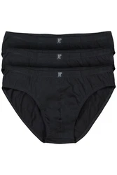 JP1880 Slip Unterhose (3-St) Schwarz/Dunkelblau