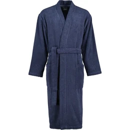 Caw Home Herrenbademantel Uni 828 Kimono Frottier, Kimono, 100% Baumwolle