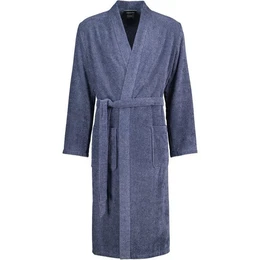 Caw Herrenbademantel Streifen 5507 Kimono Velours, Kimono, 100% Baumwolle