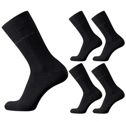 TOM TAILOR Socken Herren 4er Pack uni basic schwarz