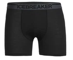 Icebreaker Boxershorts Anatomica Schwarz
