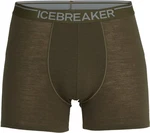 Icebreaker Boxershorts Anatomica Khaki/Dunkelgrün