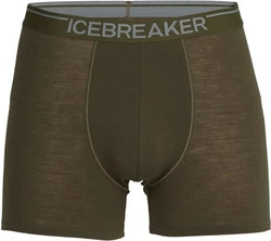 Icebreaker Boxershorts Anatomica Khaki/Dunkelgrün