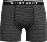 Icebreaker Boxershorts Anatomica Schwarz/Dunkelgrau/Rosa/Braun