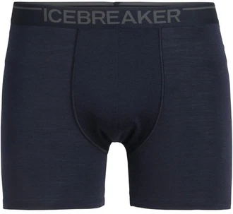 Icebreaker Boxershorts Anatomica Dunkelblau/Blau