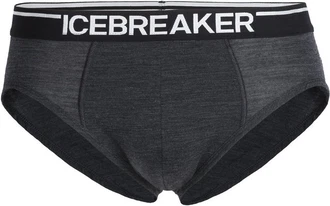 Icebreaker Funktionsunterhose Anatomica Briefs Dunkelgrau/Lila/Rosa/Grau