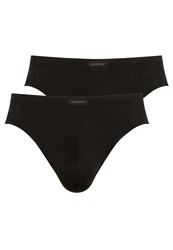 Mey Slip Network 2er Pack Schwarz/Khaki/Dunkelbraun/Braun