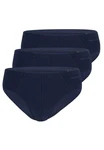 Mey Slip Casual Cotton Spar-Set Dunkelblau/Blau