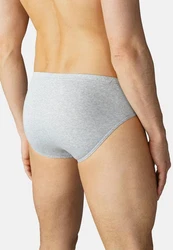 Mey Slip Casual Cotton Spar-Set Hellgrau/Grau/Dunkelgrau