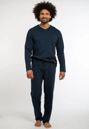 Pyjama Organic Cotton (Set, 2 tlg) Schlafanzug Langarm - Baumwolle - Aus 100% Bio Baumwolle